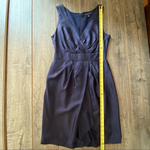 NWT Navy Sleeveless Silk Banana Republic Dress, 2 - Picture 11 of 15